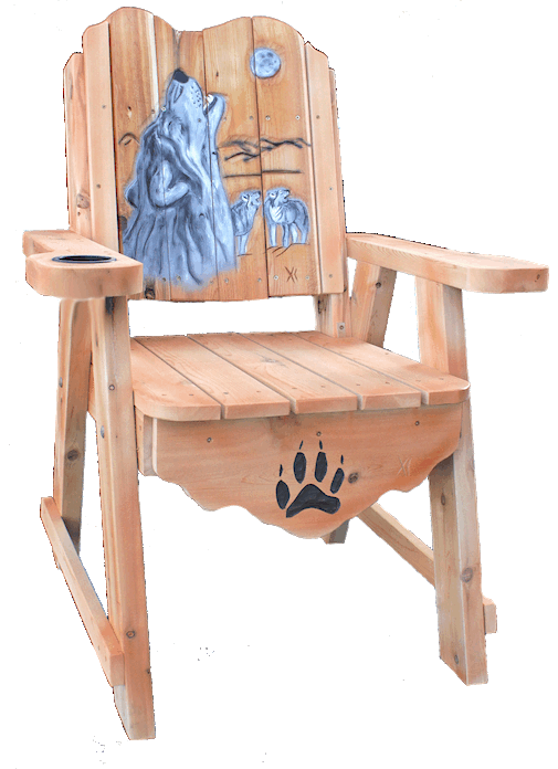 Wolf, deck chair, deck lounge chair, patio furniture